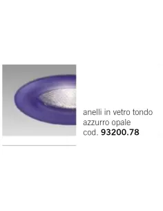 Martini 93200 78 verre décoratif pico200 bleu opale